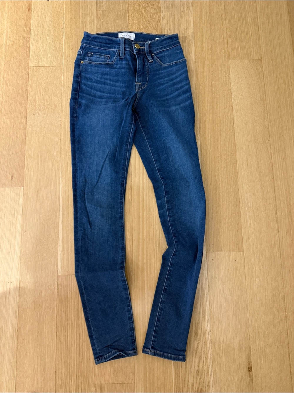 Frame Blue Women's Skinny Jeans - Classic Stretch Denim